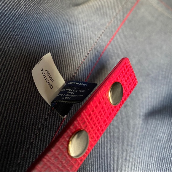 Cole Haan red leather tote - Picture 13 of 13